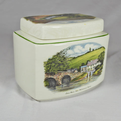 Bristol Pottery Tea Caddy