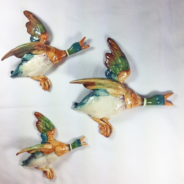 Three Beswick Flying Ducks