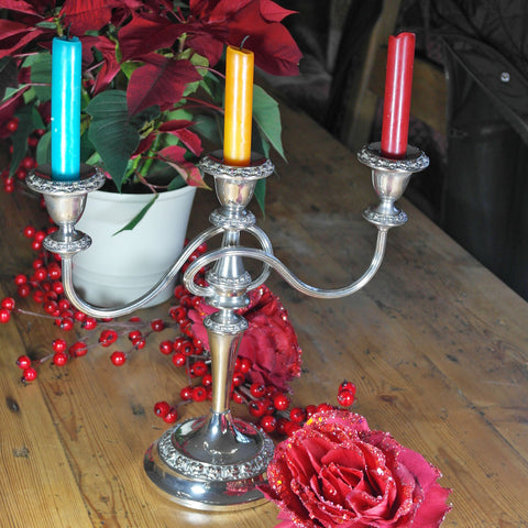 Silver Plated Candelabras