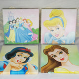 Set of Fairytale Princesses on Canvas