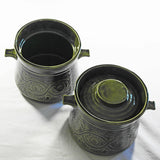Ceramic Green Storage Canisters
