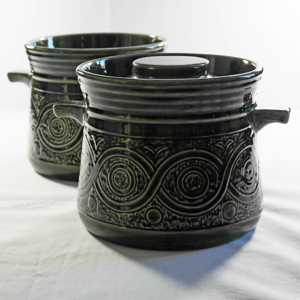 Ceramic Green Storage Canisters
