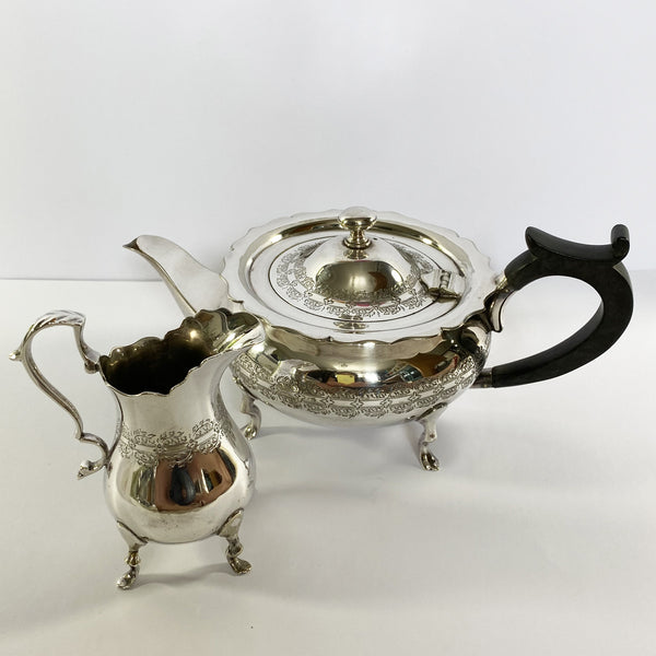 Mappin and Webb Teapot and Creamer