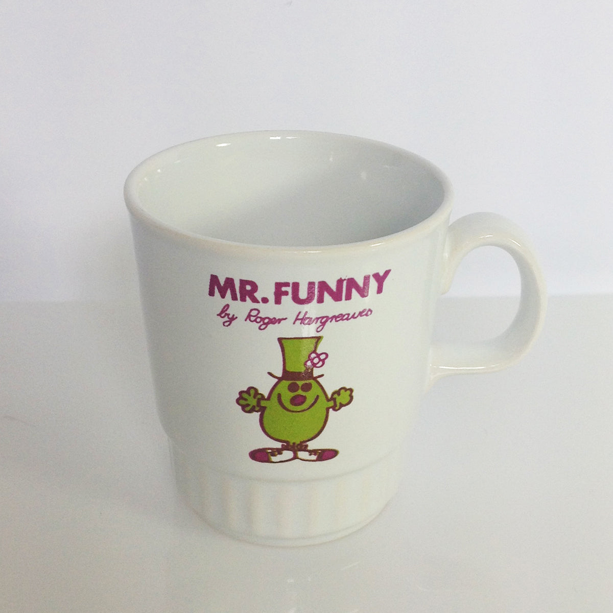 Retro Mr Men Mug Featuring Mr Funny