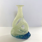Mtarfa Glassblowers Organic Art Glass Vase