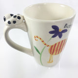 Rayware coffee mug with dog on handle