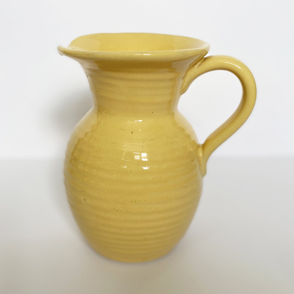 Primrose Yellow Lovatts Stoneware Jug